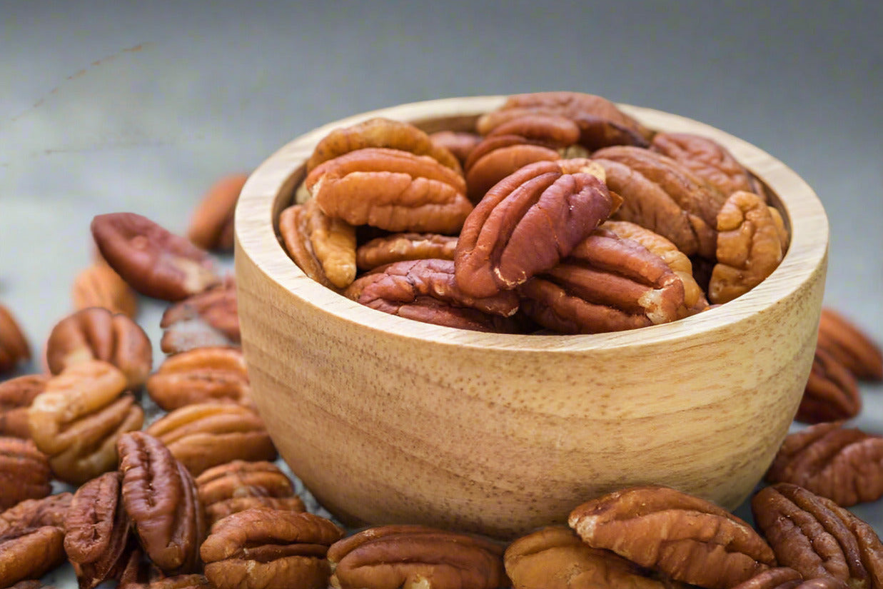 bowl of pecans