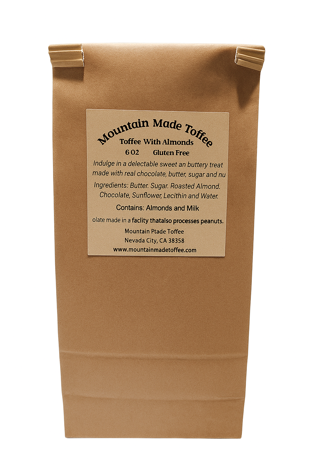 Toffee bag back