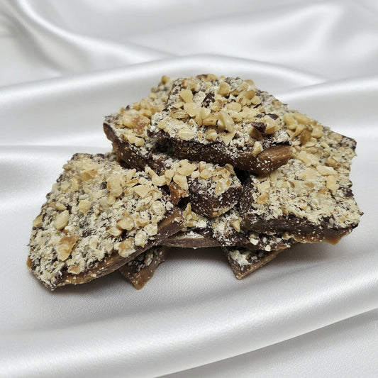stack of walnut toffee
